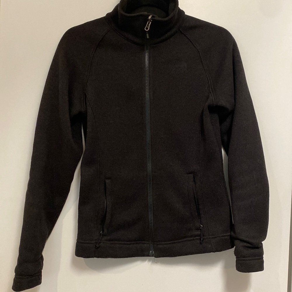 The north face fleece zip jacket size XS